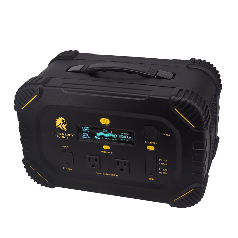 Lion EnergySummit Bluetooth Portable Generator 665wh